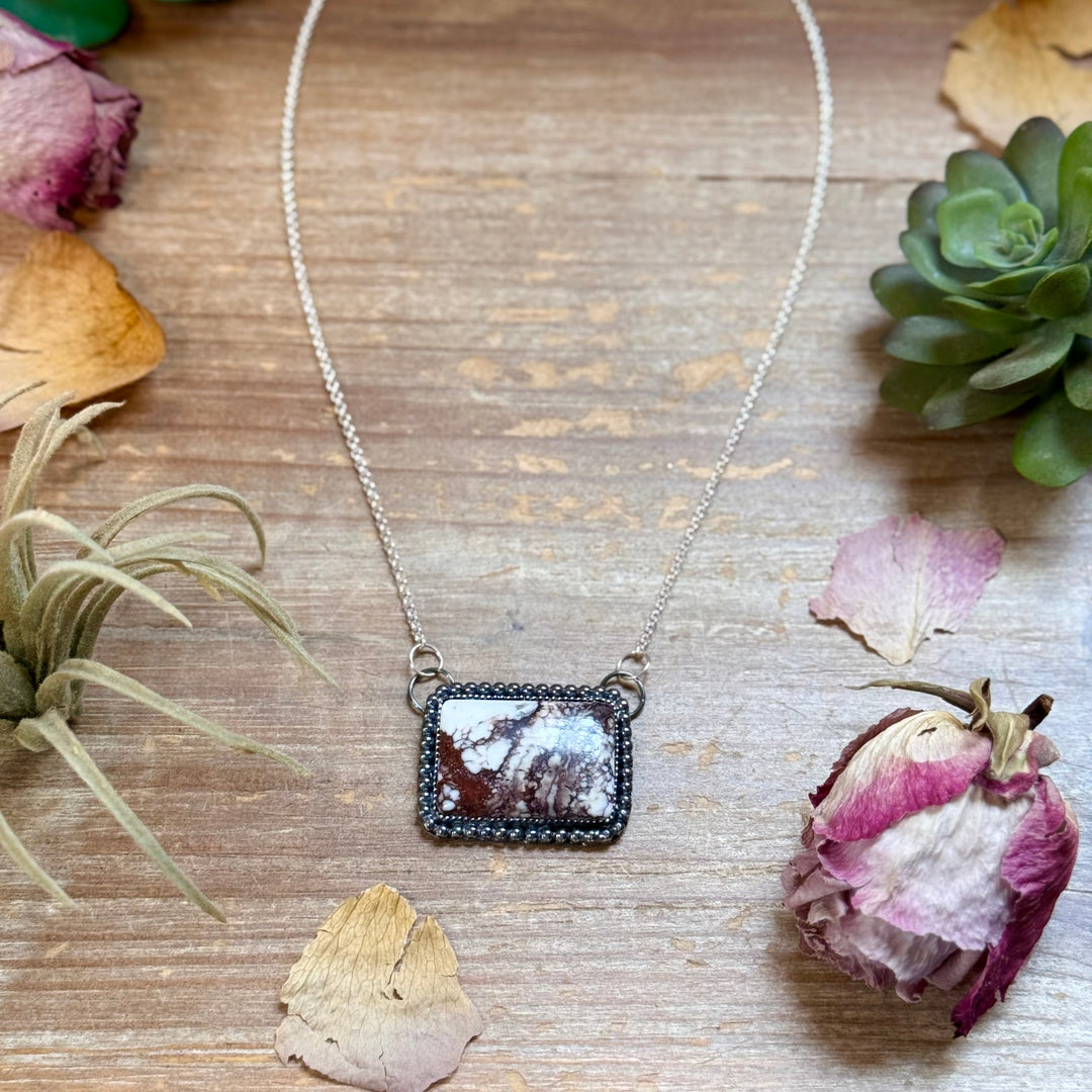 MJ Wild Horse Bar Necklace – Sterling Silver Shopify Collective The Bijoux FAB Jewelry The Bijoux FAB Jewelry