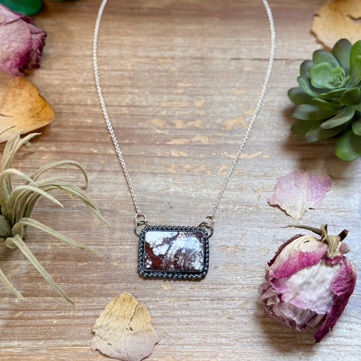 MJ Wild Horse Bar Necklace – Sterling Silver Shopify Collective The Bijoux FAB Jewelry The Bijoux FAB Jewelry