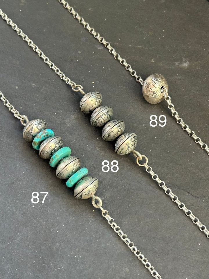 88 - Sterling Silver Mercury Dime Bar Necklace by Jason Ogg Necklaces Shopify Collective The Bijoux FAB Jewelry The Bijoux FAB Jewelry