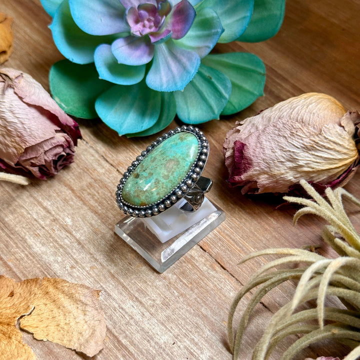 MJ Turquoise Ring – Sterling Silver Ring Shopify Collective The Bijoux FAB Jewelry The Bijoux FAB Jewelry