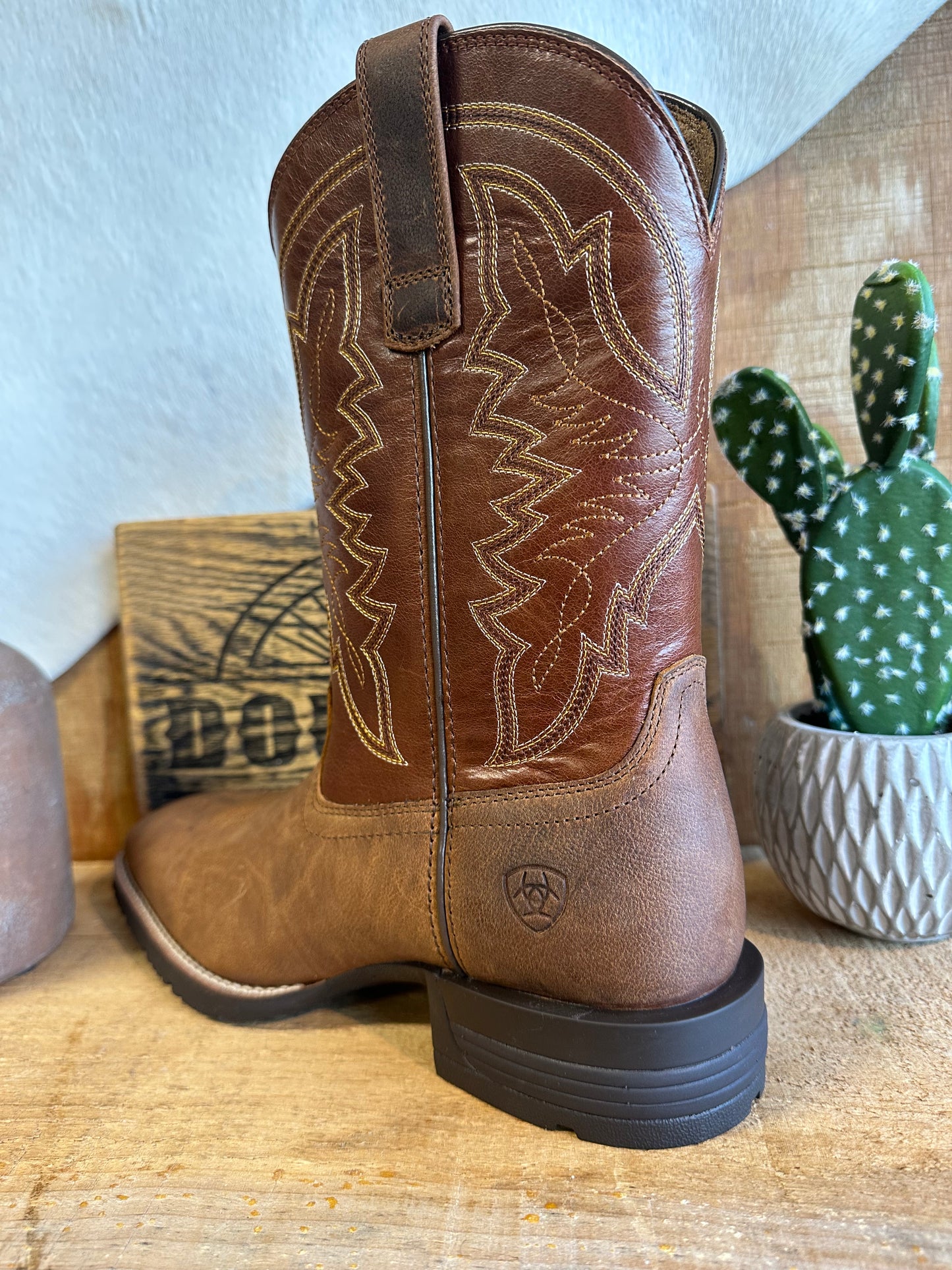 Ariat Hybrid Ranchwork Western Boot Boot Ariat