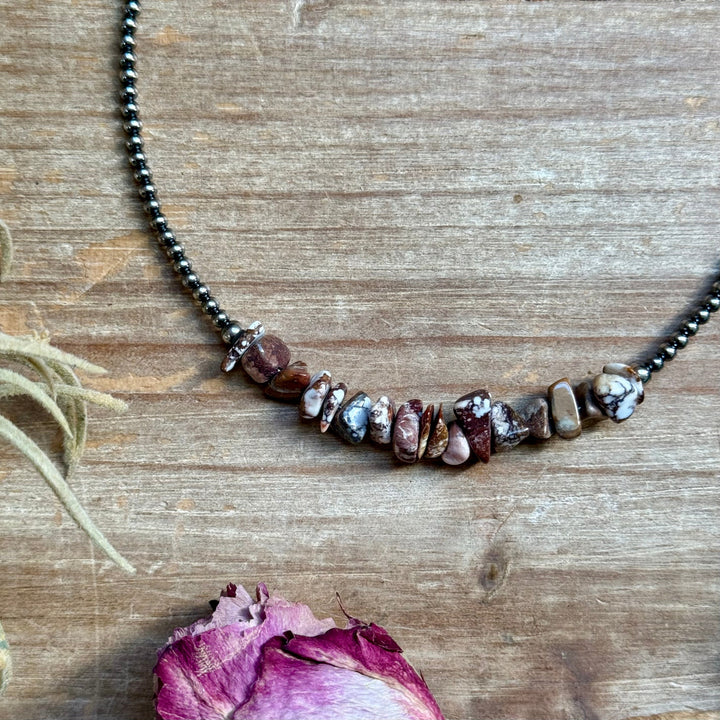 14” Wild Horse Choker – Sterling Silver Pearls Choker Shopify Collective The Bijoux FAB Jewelry The Bijoux FAB Jewelry