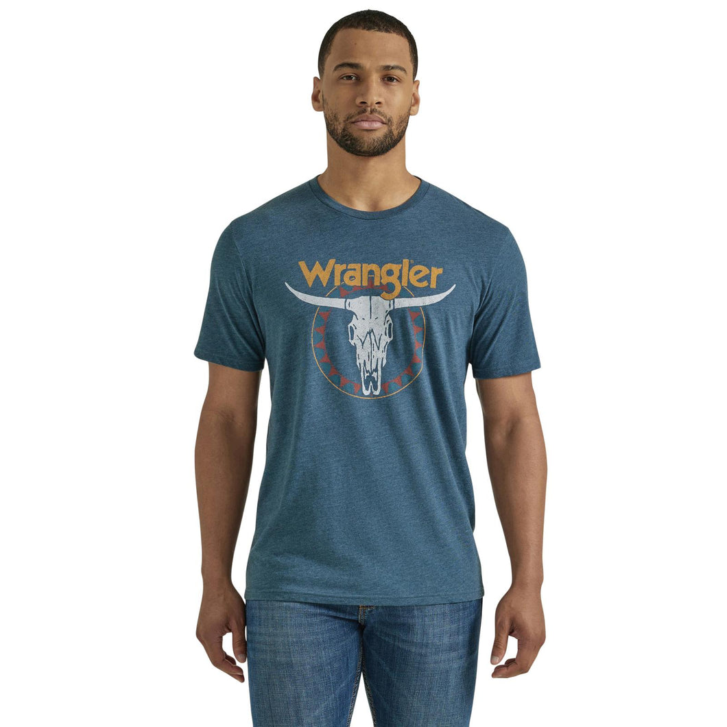 Wrangler® Short Sleeve T-Shirt - Regular Fit - Midnight Navy