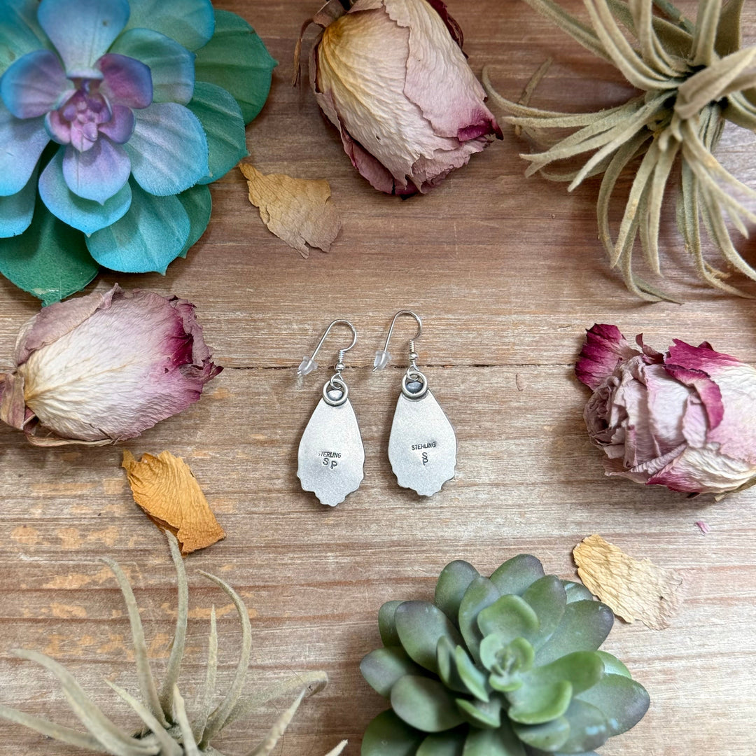 51 - Sterling Silver Wild Horse Jasper Dangle Earrings by Shay Pfeiffer Earrings Shopify Collective The Bijoux FAB Jewelry The Bijoux FAB Jewelry