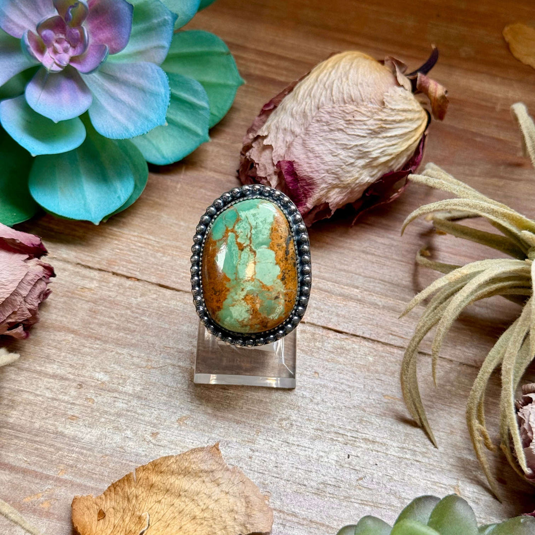 MJ Turquoise Ring – Sterling Silver Ring Shopify Collective The Bijoux FAB Jewelry The Bijoux FAB Jewelry