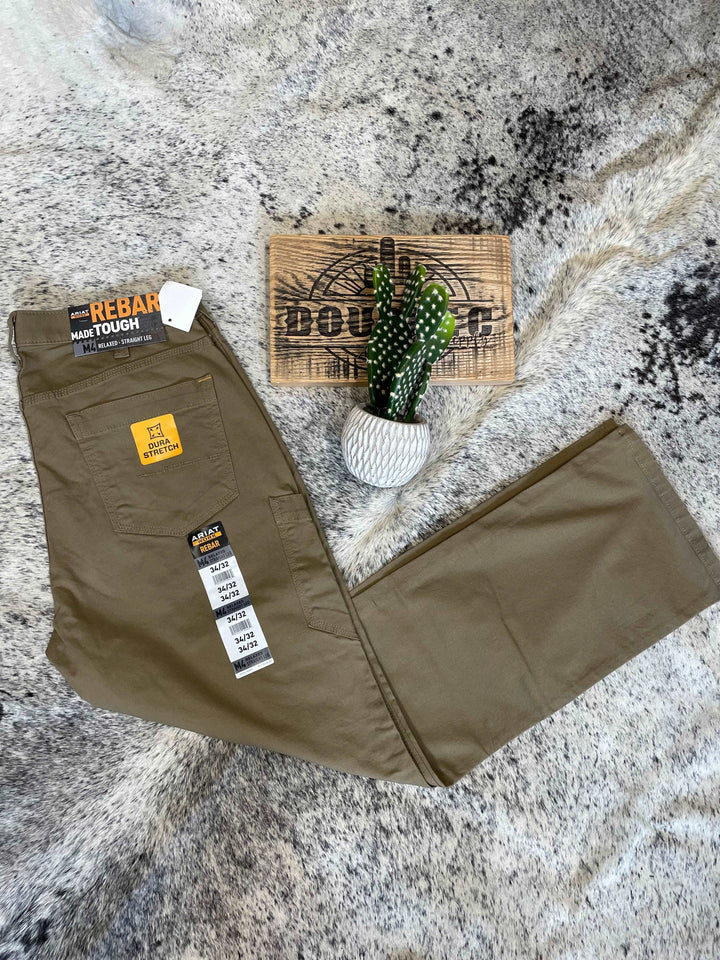 Ariat Men’s Rebar M4 Low Rise DuraStretch Made Tough Pants ariatmens Ariat
