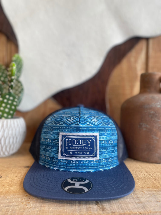 HOOEY "DOC" HOOEY BLUE/BLACK HAT caps Hooey