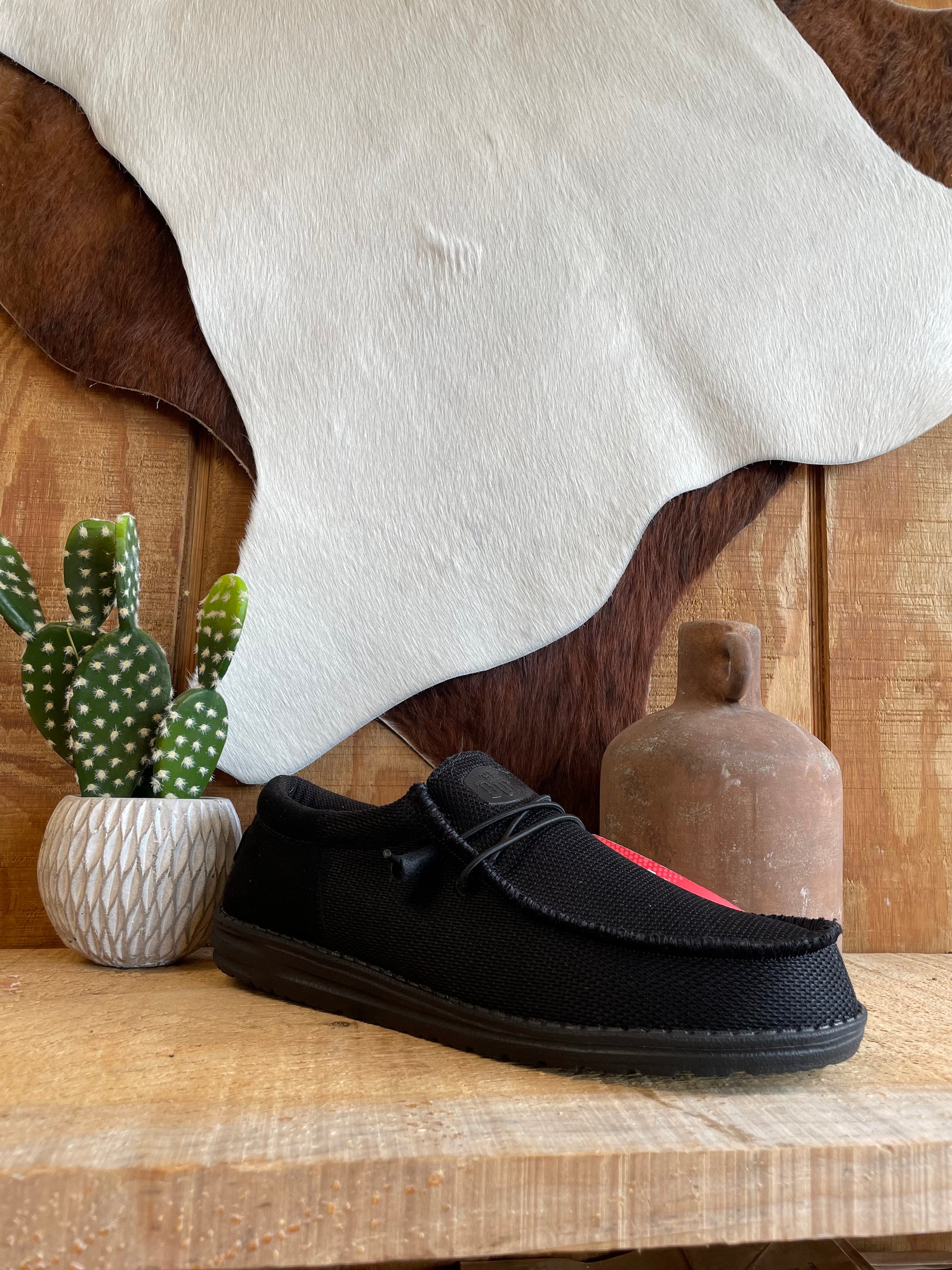 Dude Wally Funk Mono Brown Hey Dude Brown Shoes HEYDUDE Wally Funk