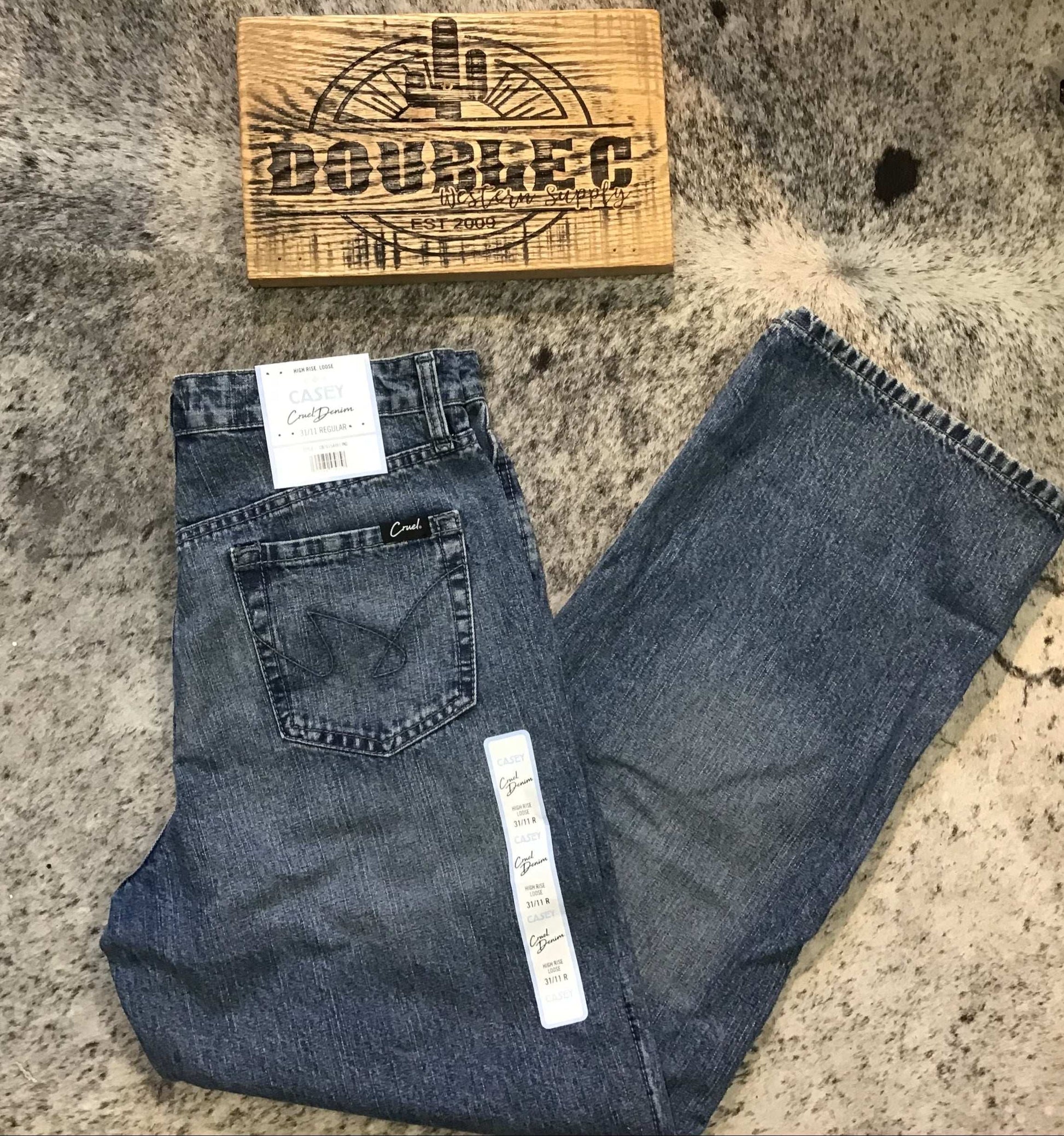 Casey Medium Stone Cruel Denim Jeans CB76154001 Jeans Cinch