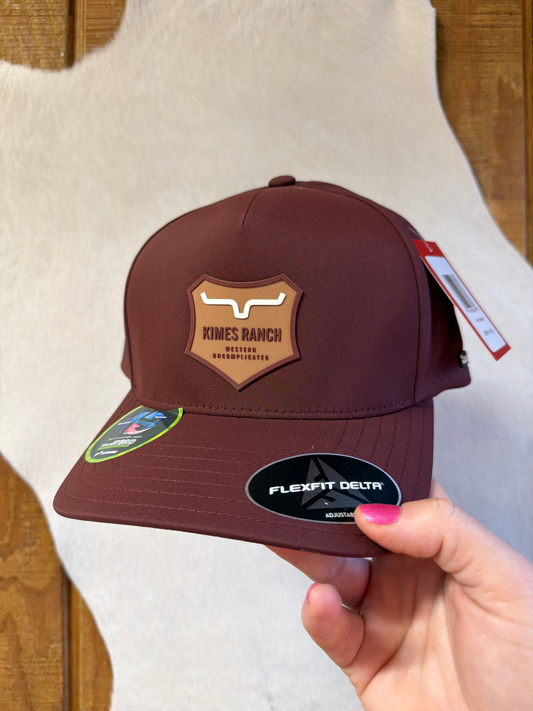 Kimes Ranch Cap Vista Burgundy Caps Kimes