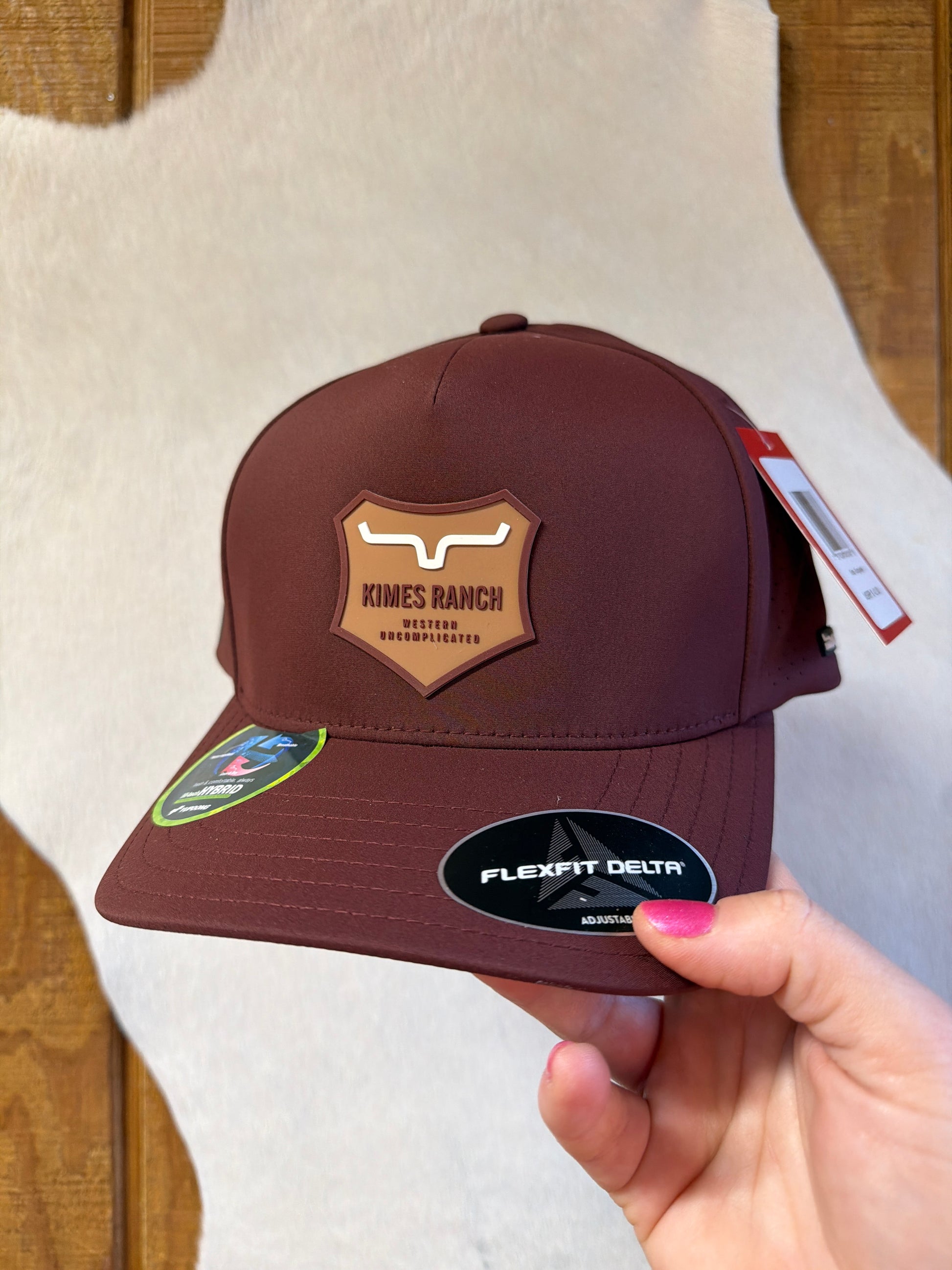 Kimes Ranch Cap Vista Burgundy Caps Kimes