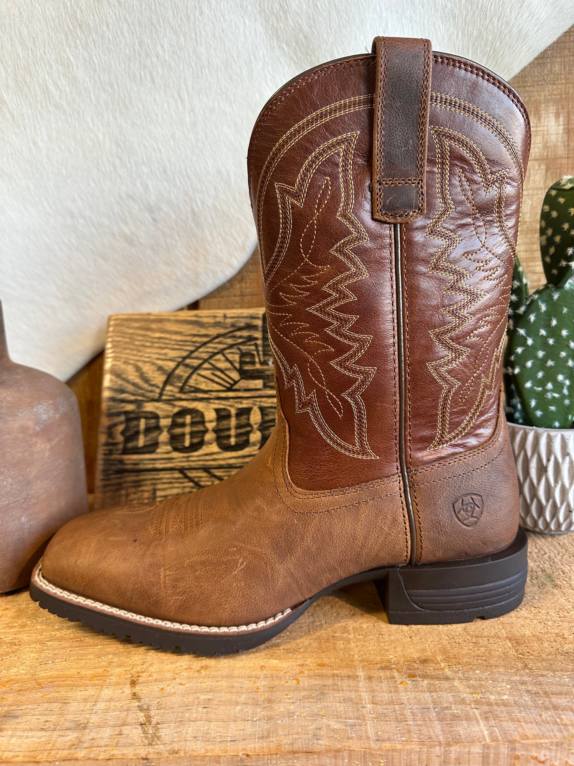 Ariat Hybrid Ranchwork Western Boot Boot Ariat