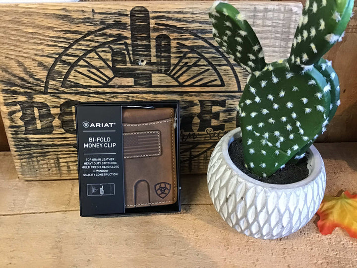 Ariat Wallet Flag Stitch wallets Ariat