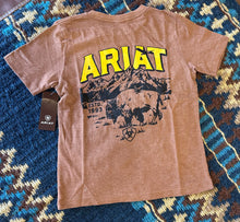 Load image into Gallery viewer, YTH Ariat Bison Sketch Shield T-Shirt
