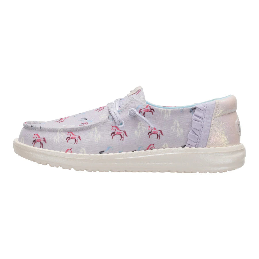 Wendy Youth Unicorn Sparkle 44214-535 Shoe Hey Dude