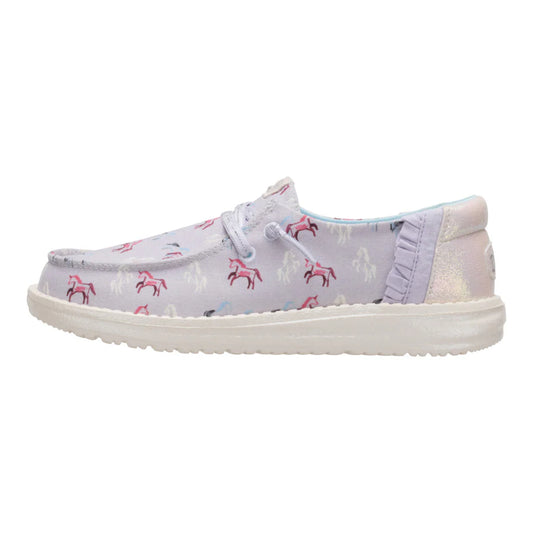 Wendy Youth Unicorn Sparkle 44214-535 Shoe Hey Dude