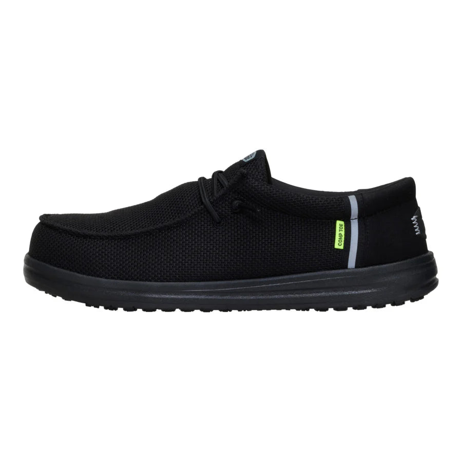 Wally Work Comp Toe 44349-060 Shoe Hey Dude
