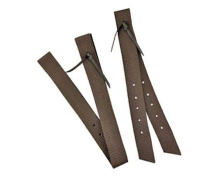 Nylon Off Billet and Tie Strap Set in Brown 44538 Tack Shiloh