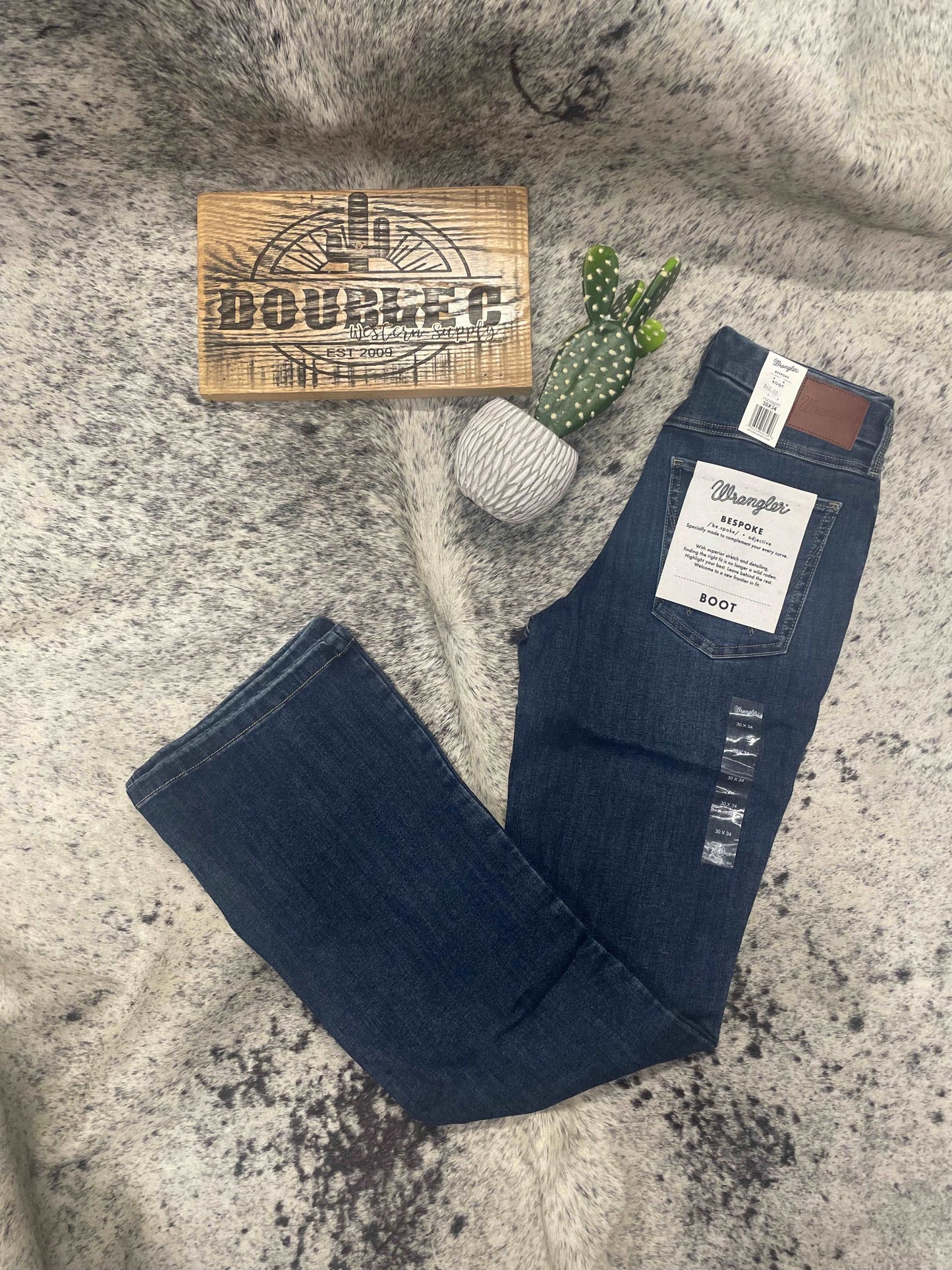 Wrangler® Bespoke Bootcut Jean - High Rise - Ada Jeans Wrangler