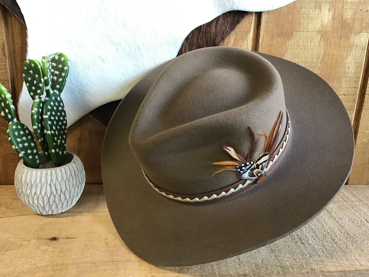 Lainey Wilson Charlie 1 Horse Road Runner Hat-Pecan Hat Hatco