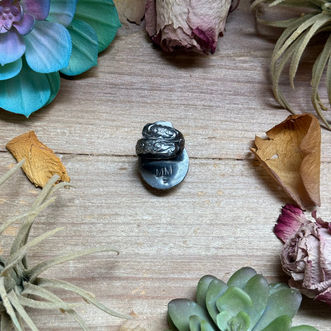 Mj Ring - Black Jack Teardrop Ring Ring Shopify Collective The Bijoux FAB Jewelry The Bijoux FAB Jewelry
