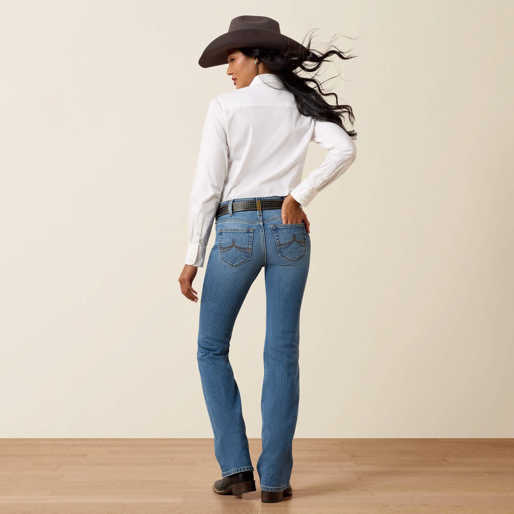 Ariat Perfect Rise Acclimatize Nayelli Boot Cut Jean 10061736 Jeans Ariat