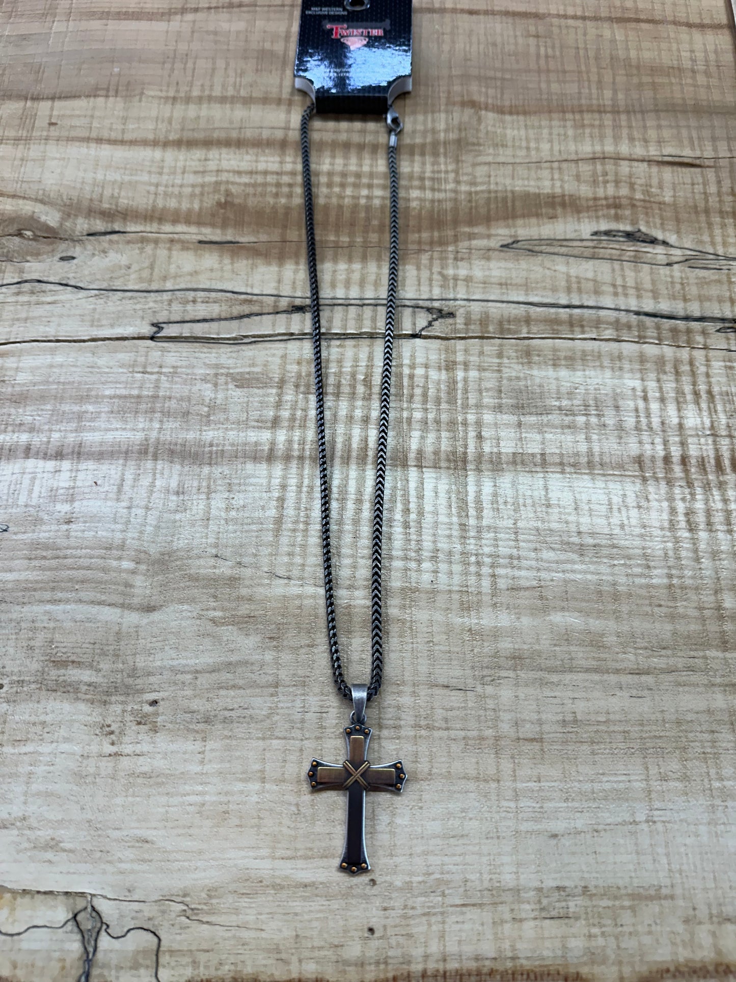 Mens Twister Necklace - 32136 M & F