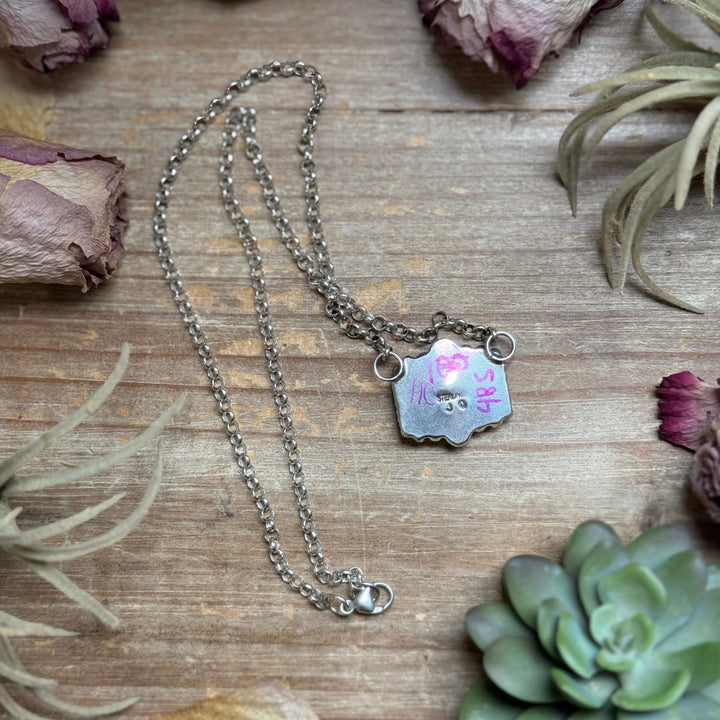 100 Ribbon Royston Turquoise Bar Necklace – Sterling Silver Necklaces Shopify Collective The Bijoux FAB Jewelry The Bijoux FAB Jewelry