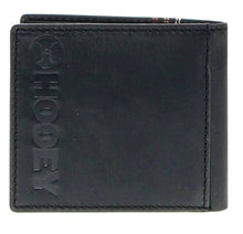 Load image into Gallery viewer, &quot;RANGER&quot; BIFOLD HOOEY WALLET EMBROIDERED BLACK LEATHER
