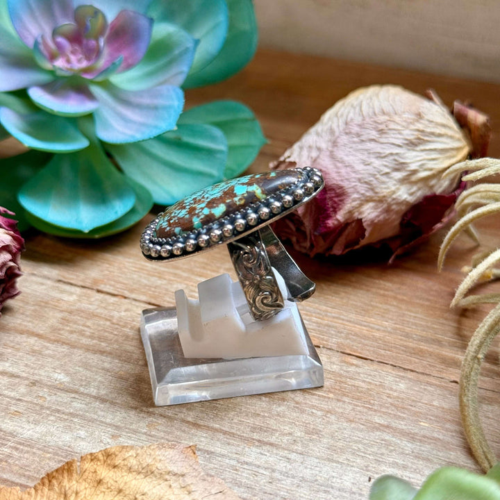 MJ Freeform Turquoise Ring – Sterling Silver Ring Shopify Collective The Bijoux FAB Jewelry The Bijoux FAB Jewelry