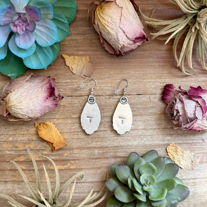 49 - Sterling Silver Wild Horse Jasper Dangle Earrings by Shay Pfeiffer Earrings Shopify Collective The Bijoux FAB Jewelry The Bijoux FAB Jewelry