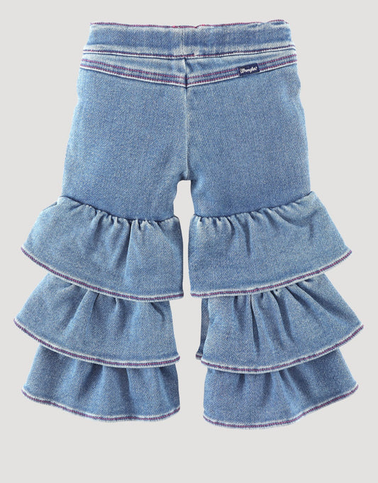 WRANGLER BABY GIRL TIERED FLARE - KIDS GIRLS JEANS - Wrangler