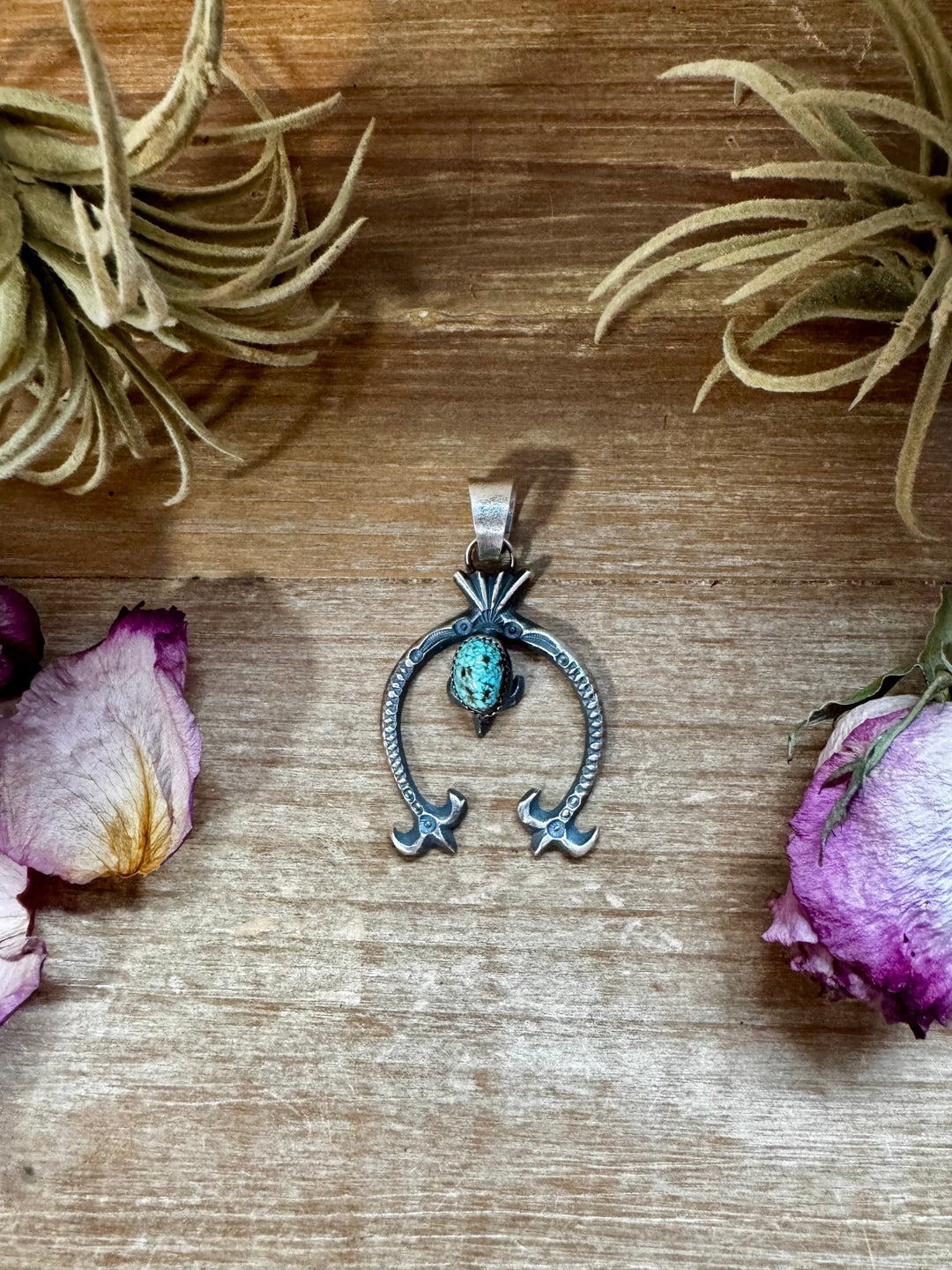 Naja Pendant with Turquoise – Sterling Silver Pendant Shopify Collective The Bijoux FAB Jewelry The Bijoux FAB Jewelry