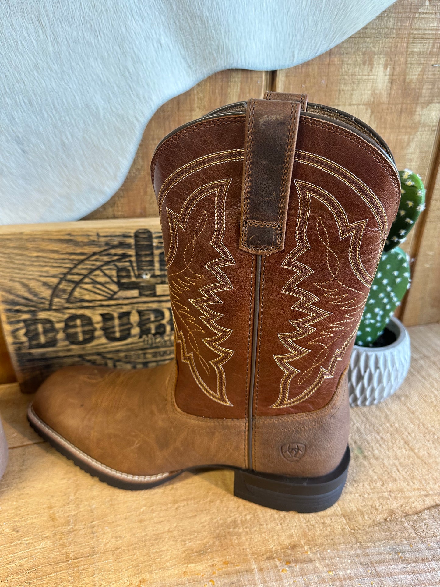 Ariat Hybrid Ranchwork Western Boot Boot Ariat