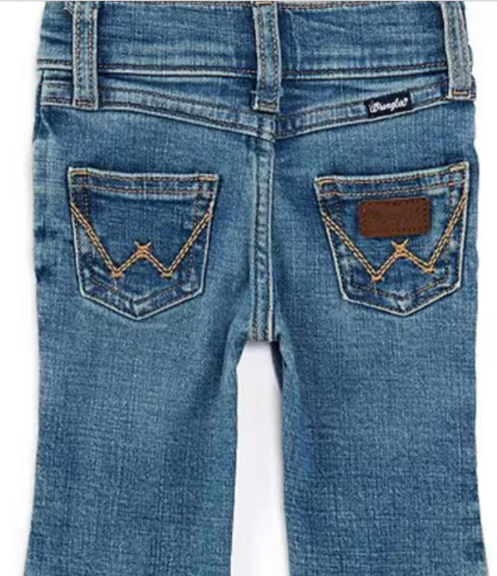 Infant/Toddler Adjustable Waist Bootcut Jeans 112346939 Jeans boys girls Wrangerkids Wrangler Wrangler