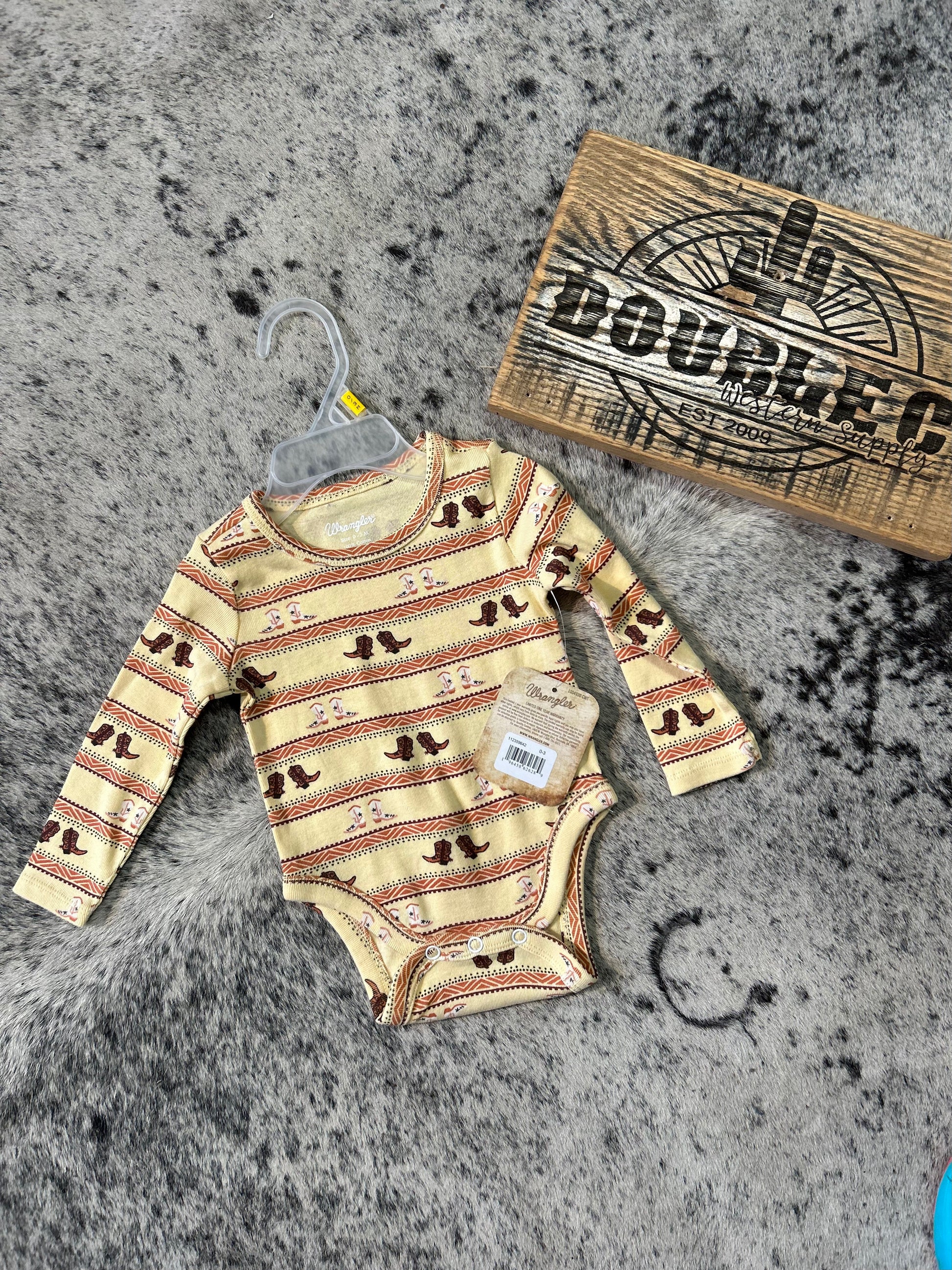 Wrangler® Baby Boy Bodysuit - Tan Baby & Toddler Wrangler