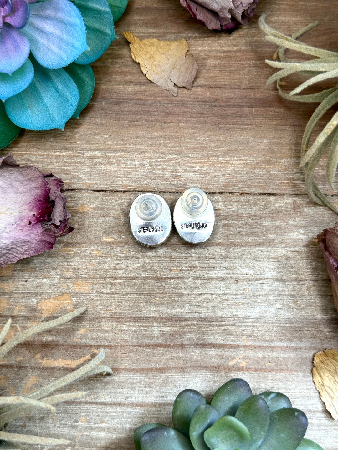 Sterling Silver Rising Phoenix Turquoise Stud Earrings – Handmade by Artist Jason Ogg Earrings Shopify Collective The Bijoux FAB Jewelry The Bijoux FAB Jewelry
