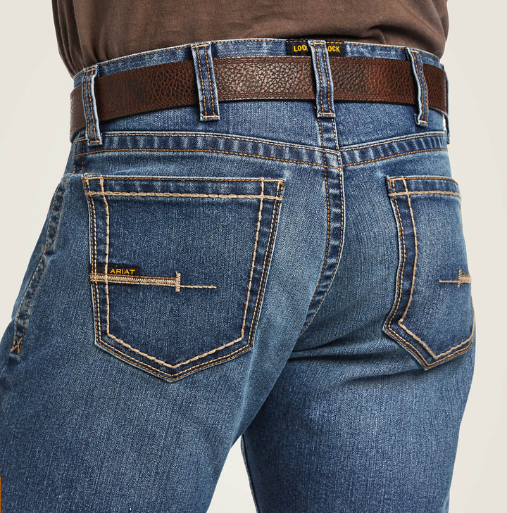 Rebar M7 DuraStretch Edge Stackable Straight Leg Jean ariatmens Ariat