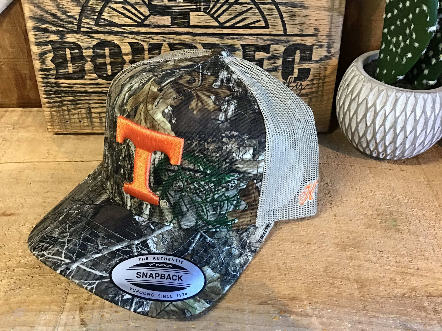 Hooey Tennessee Camo/Tan With Orange 7478T-CATN Cap Hooey