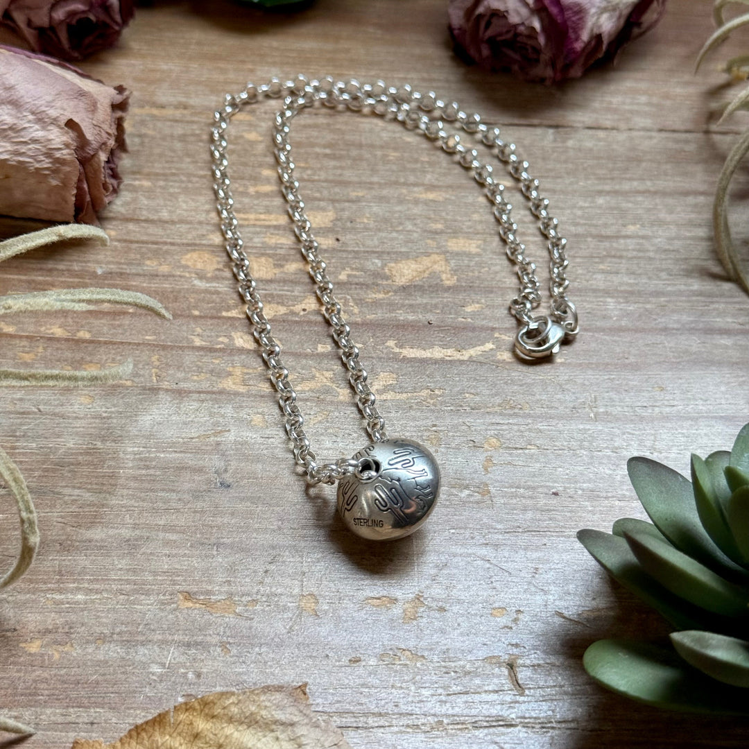89 - Sterling Silver Desert Wolf Single Ponca Pearl Necklace by Jason Ogg Necklaces Shopify Collective The Bijoux FAB Jewelry The Bijoux FAB Jewelry