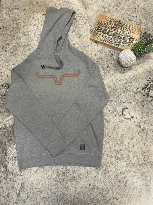 Men's Kimes Outlier Hood in Grey Heather Hoodie Kimes