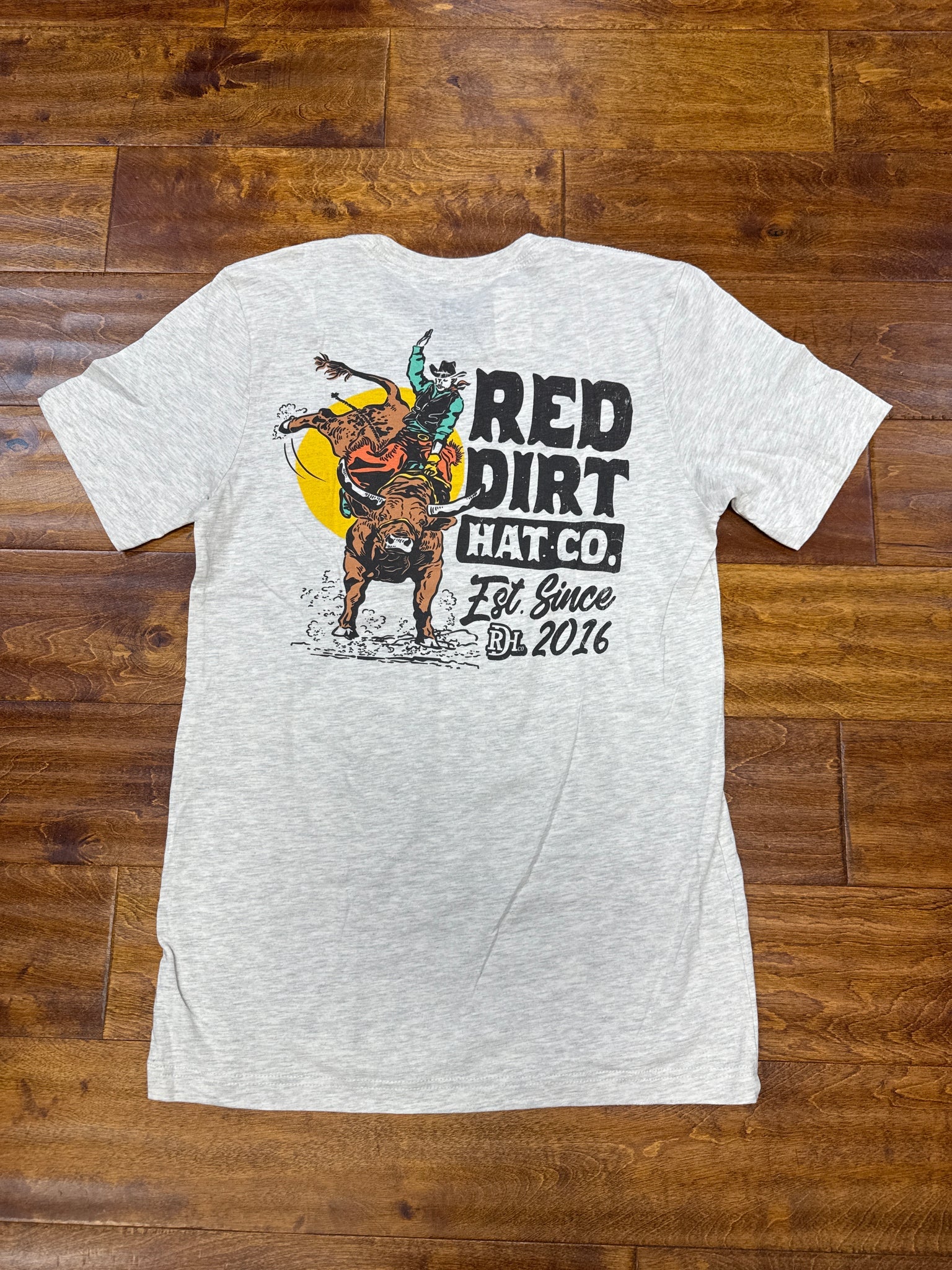 Red Dirt Hat Co. Money Bull Natural Tee T Shirt Red Dirt