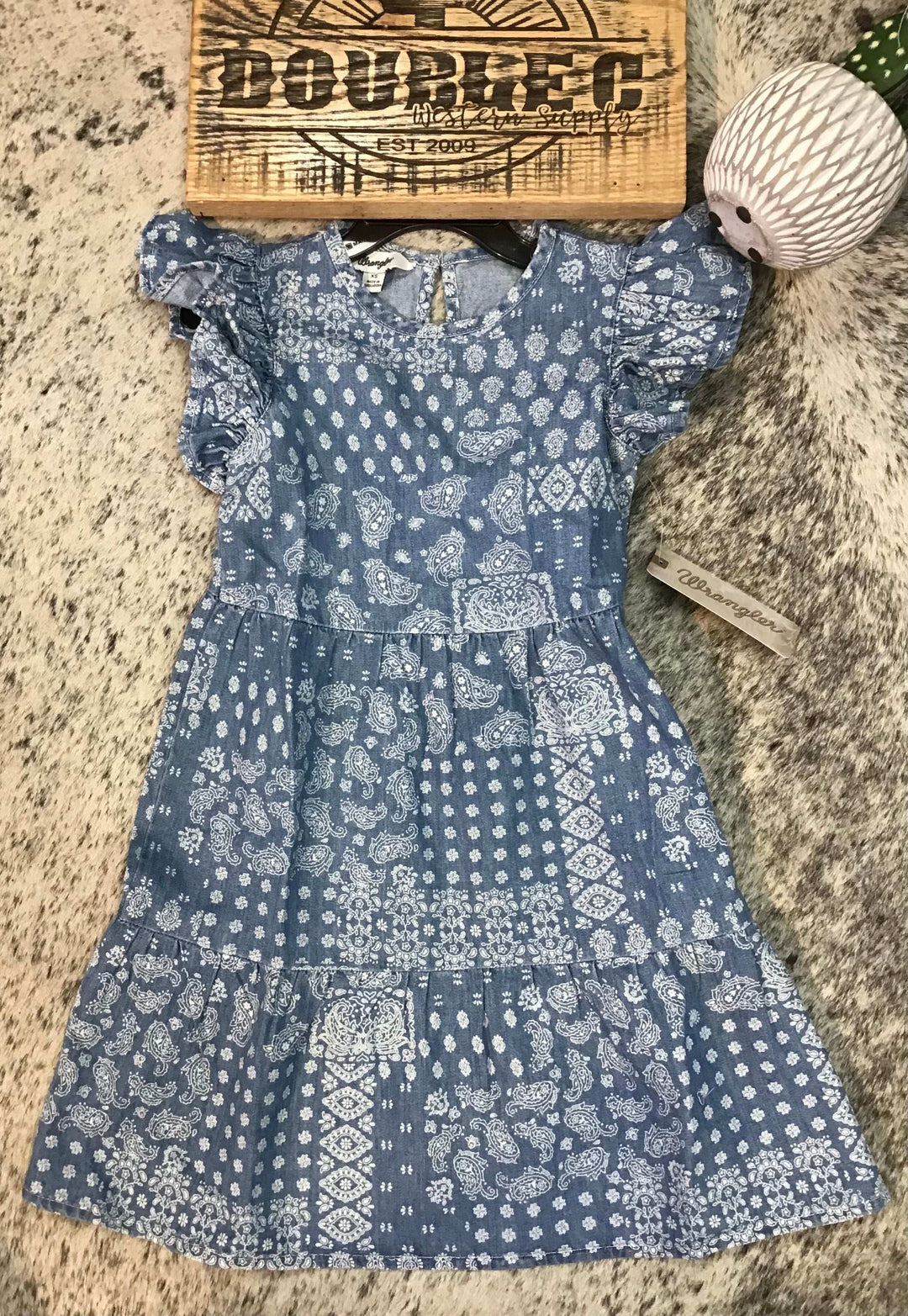 Wrangler Girls Western Dress - Denim dress Wrangler