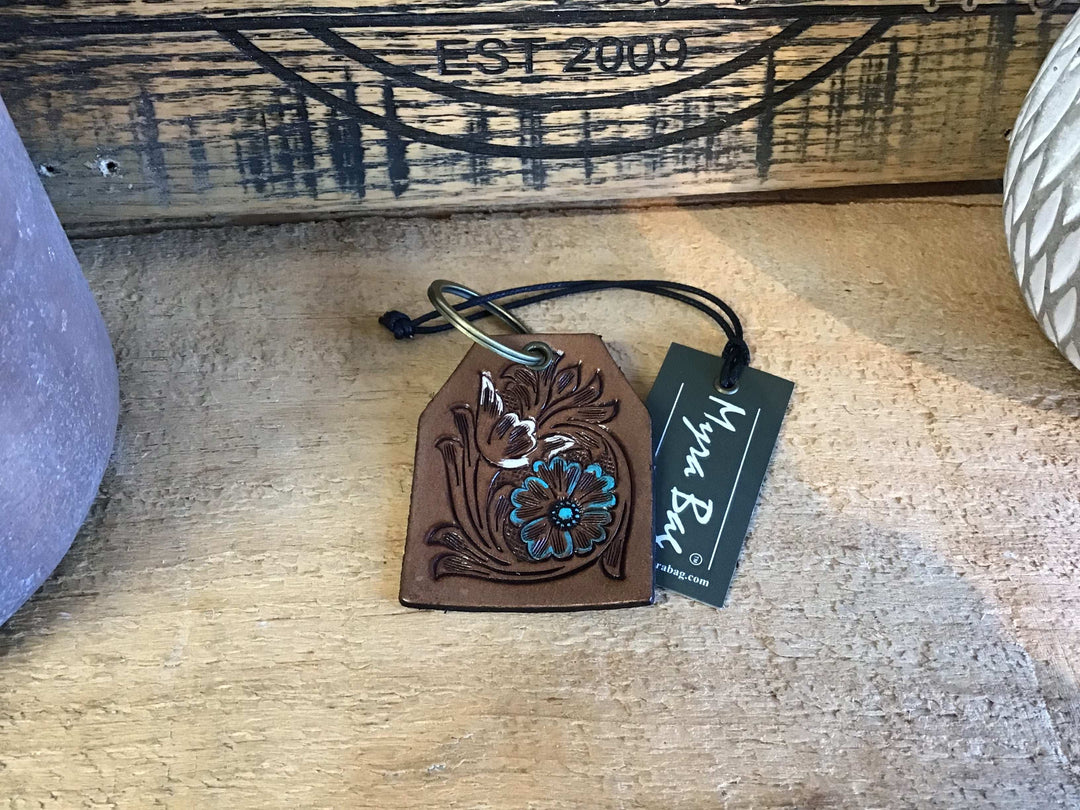 Myra Darcey Creek Blooms Key Fob Key Chain Myra