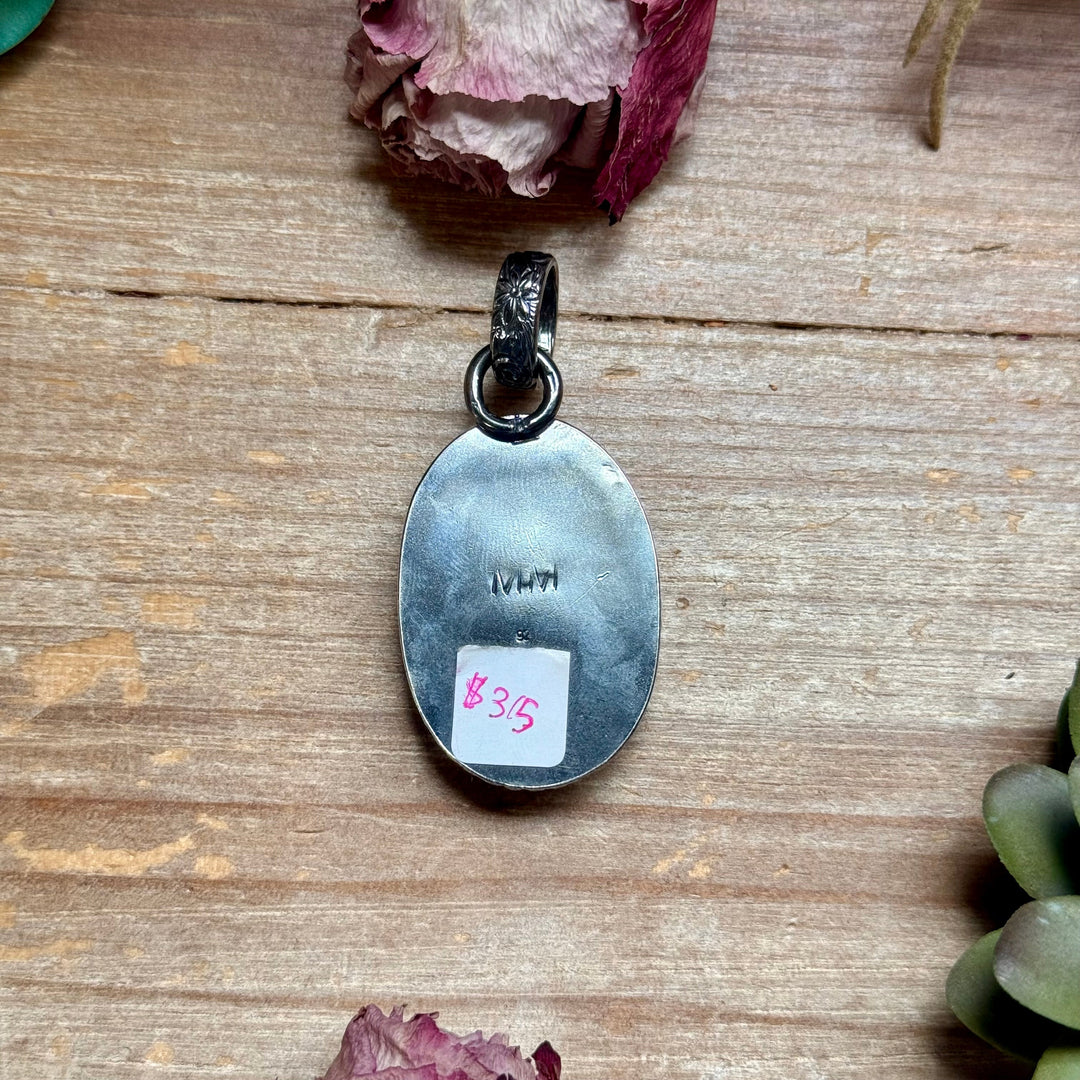MJ Pendant - White Buffalo Sterling Silver Pendant Shopify Collective The Bijoux FAB Jewelry The Bijoux FAB Jewelry