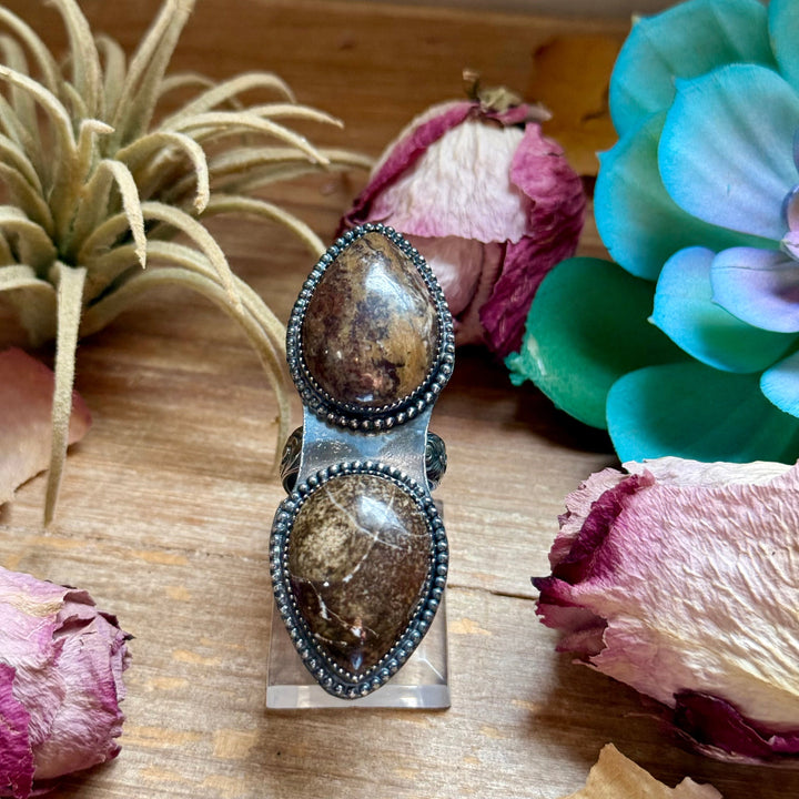 2 stone wild horse adjustable Mj Shopify Collective The Bijoux FAB Jewelry The Bijoux FAB Jewelry