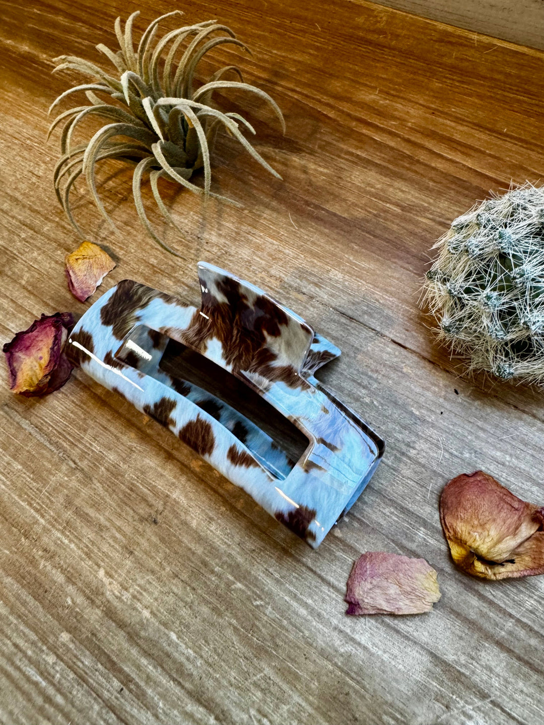 Cow Print Hair Clips hair clip Shopify Collective The Bijoux FAB Jewelry The Bijoux FAB Jewelry