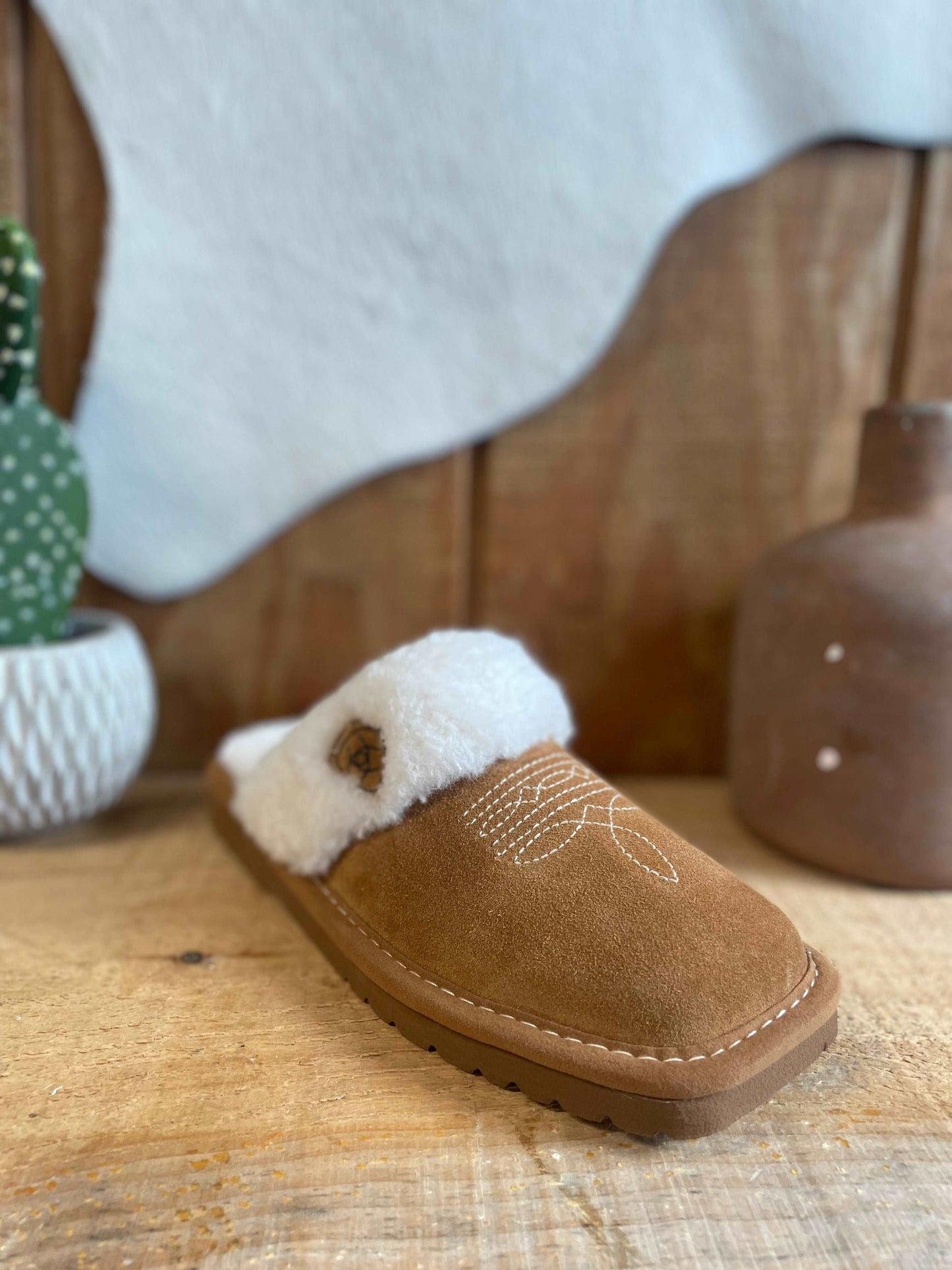 Jackie Square Toe Slippers ariatfootwear ariatwomens Ariat