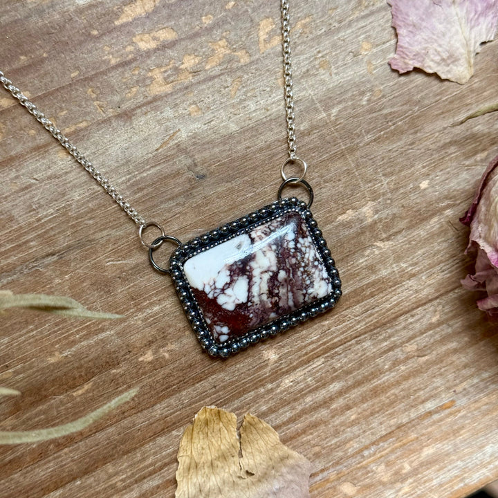 MJ Wild Horse Bar Necklace – Sterling Silver Shopify Collective The Bijoux FAB Jewelry The Bijoux FAB Jewelry