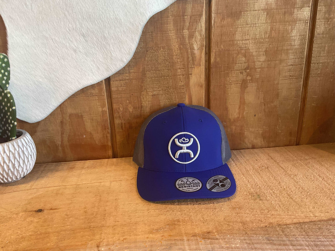 HOOEY O CLASSIC" NAVY/GREY HAT Cap Hooey